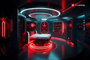 hospital bed with high tech equipment