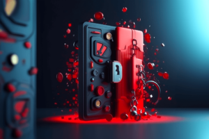 fiat wallet with a security lock