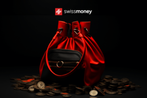 A handbag and a wallet