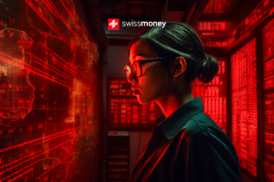 lady is thinking about formula of exchange rate