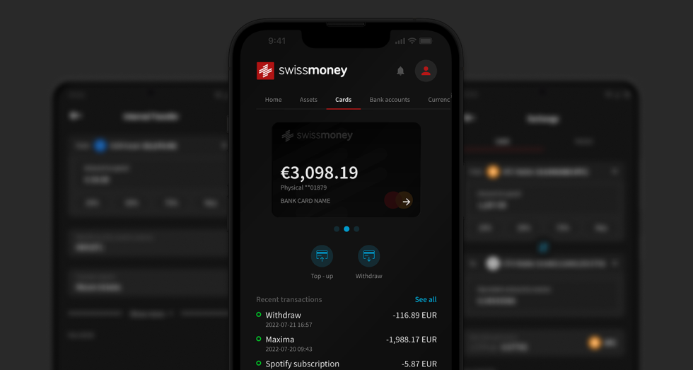 swissmoney app