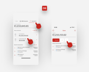 withdraw money. swissmoney app