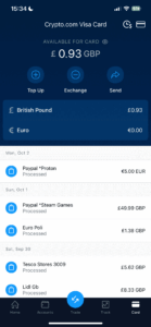 crypto.com mobile app