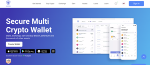 Guarda Wallet homepage