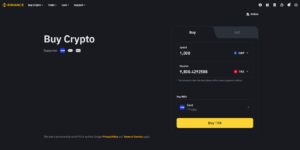 Buy TRX Binance