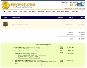 Buy gold with crypto