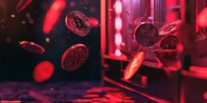 falling Tether (USDT) coins